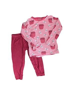 Kickee Pants Bamboo‎ Honey Pot Bees PJ Set 12-18M